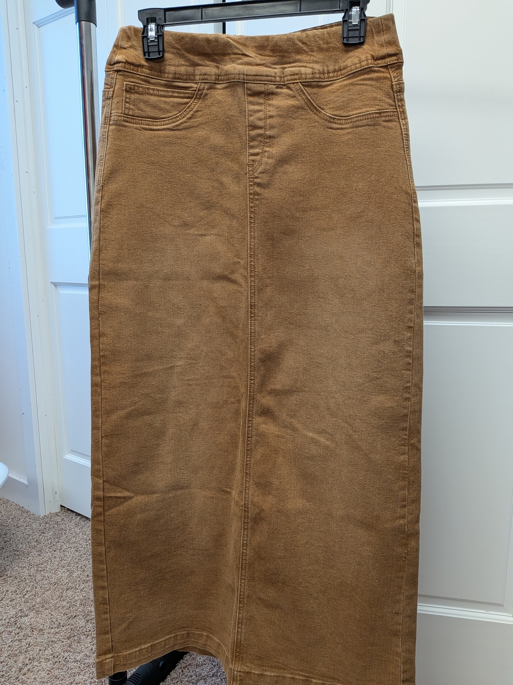 Main Street Exchange Camel Sara Skirt